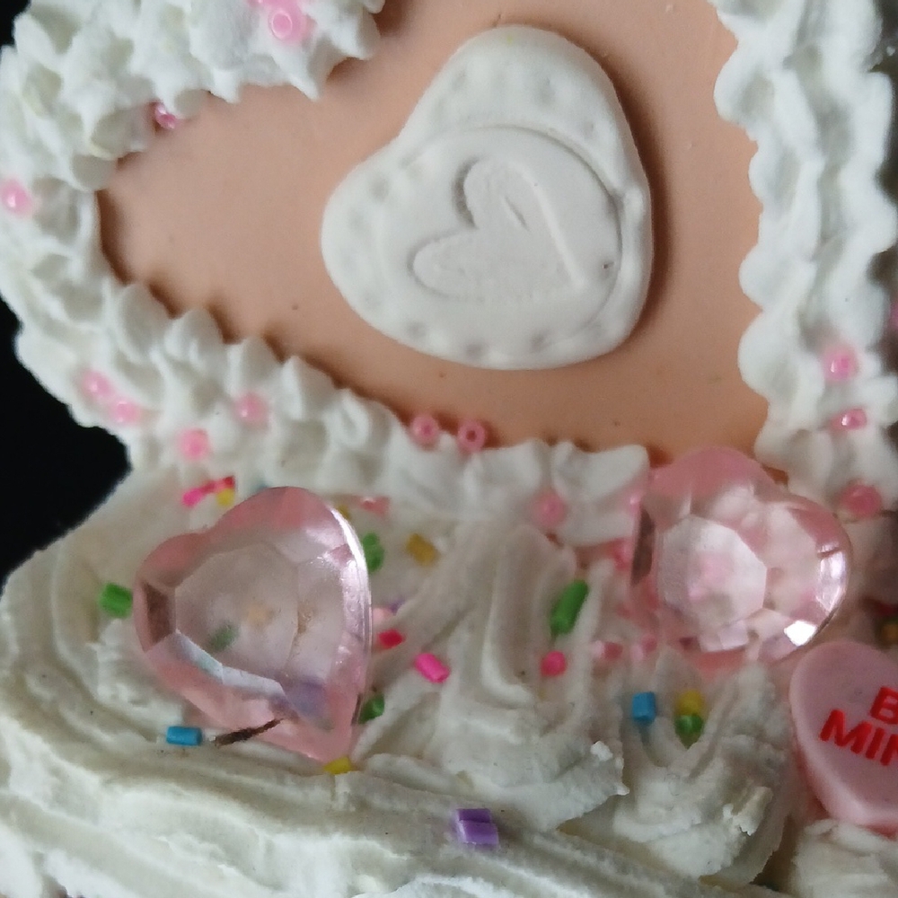 Pink and White Love Story Decorative Book Stack Decor - Picture 7 of 7